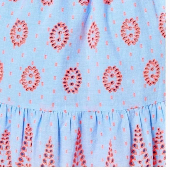 Lilly Pulitzer Rainna Eyelet Long Sleeve Dress Small - Picture 3 of 14